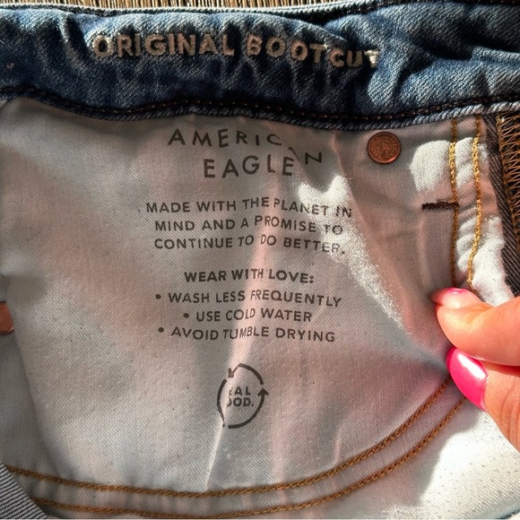 American Eagle blue Original Bootcut jeans. Women’s size 30X30 - Picture 11 of 11